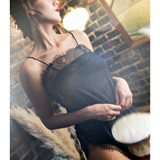 Vintage Slip Dress With Chantilly Lace