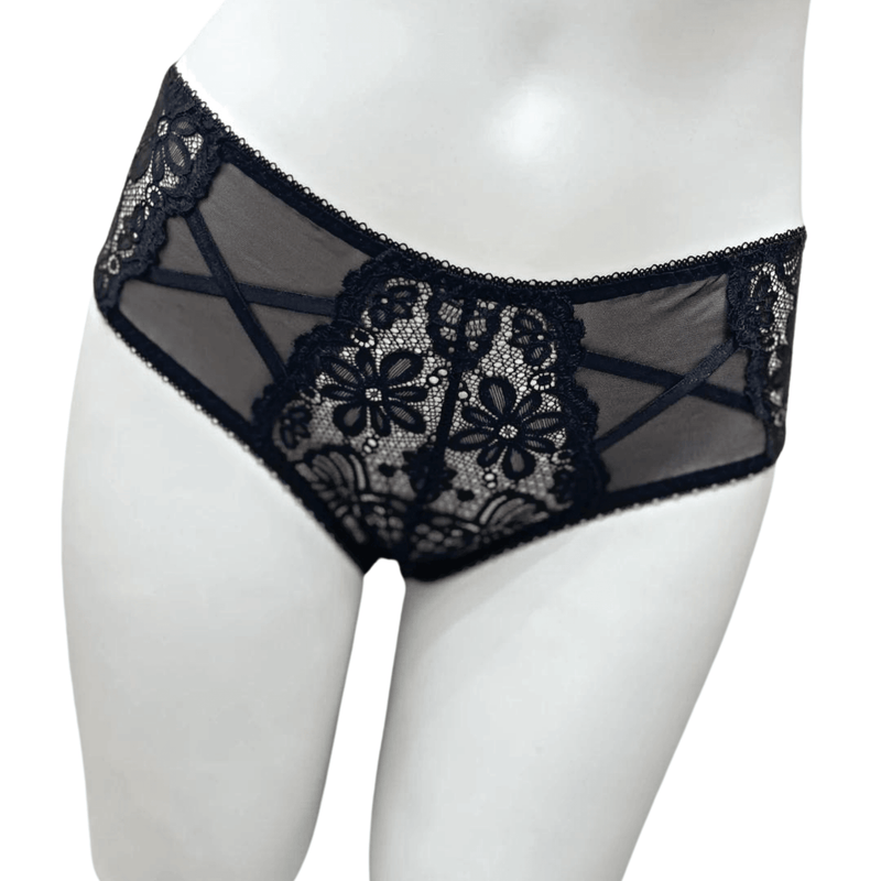 Breathable Lace Panties - Rosy