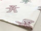 Adorable Cute Teddy Bear Pajama Short Set - Rosy